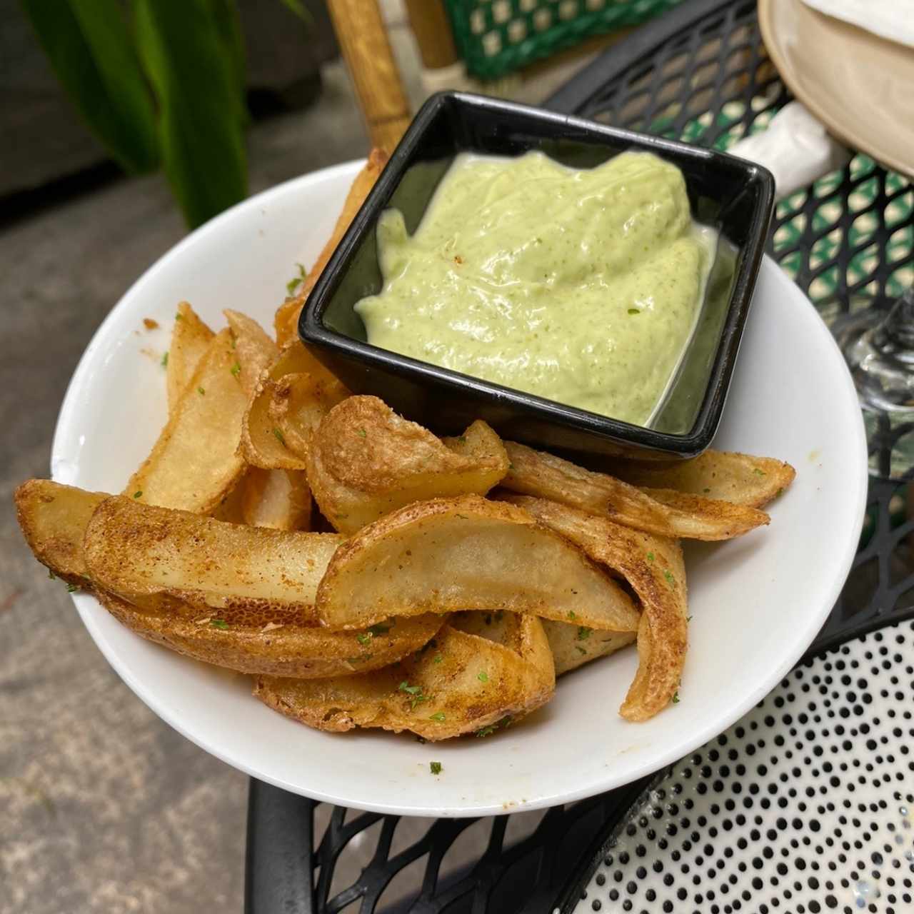 PAPAS FRITAS CON TRUFA