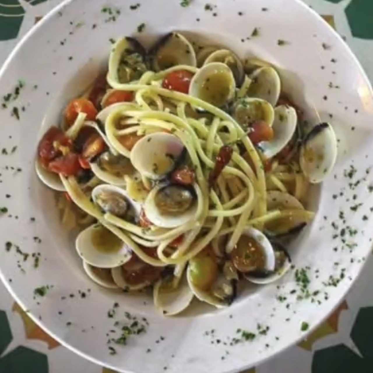 Linguini con Almeja