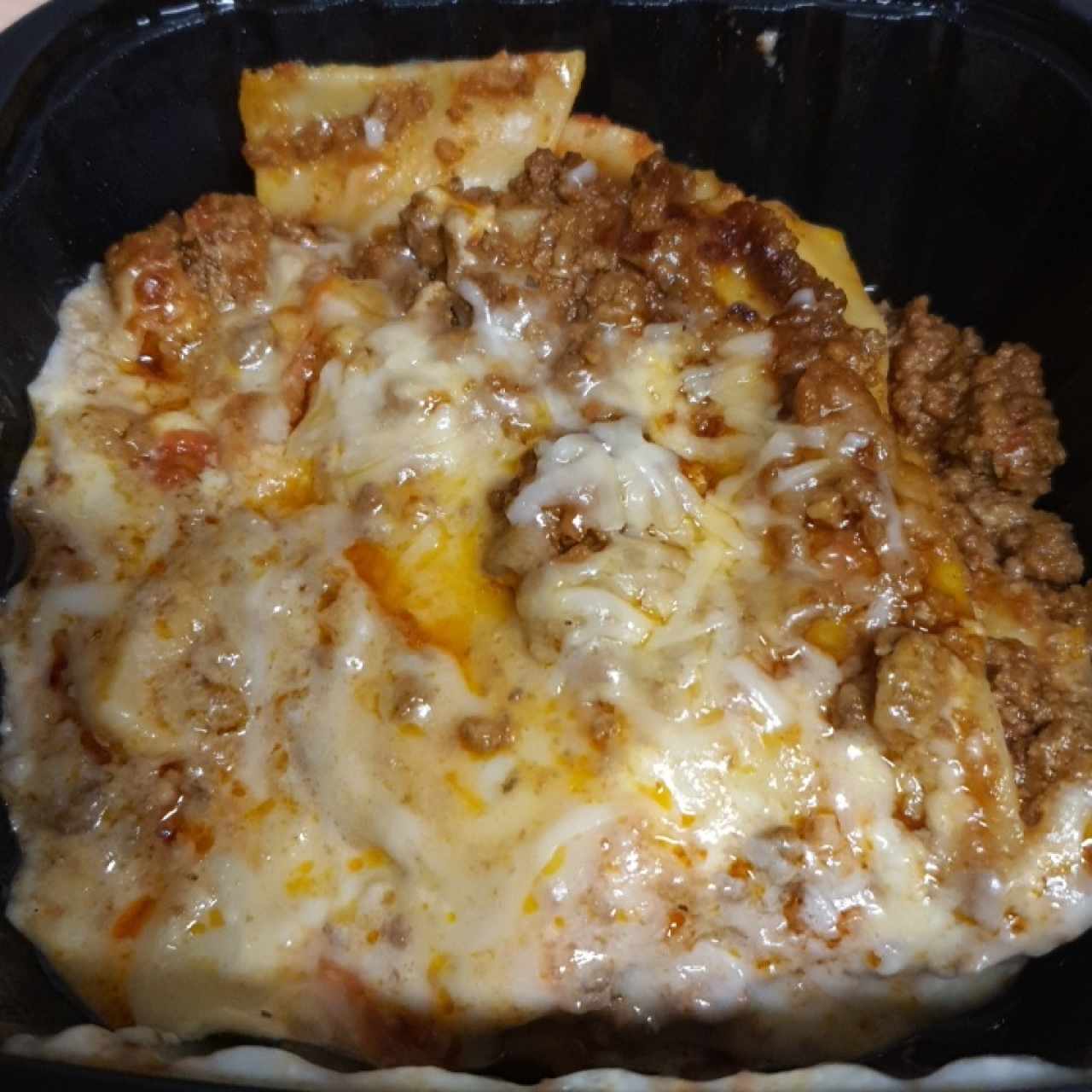 Lasaña de carne 