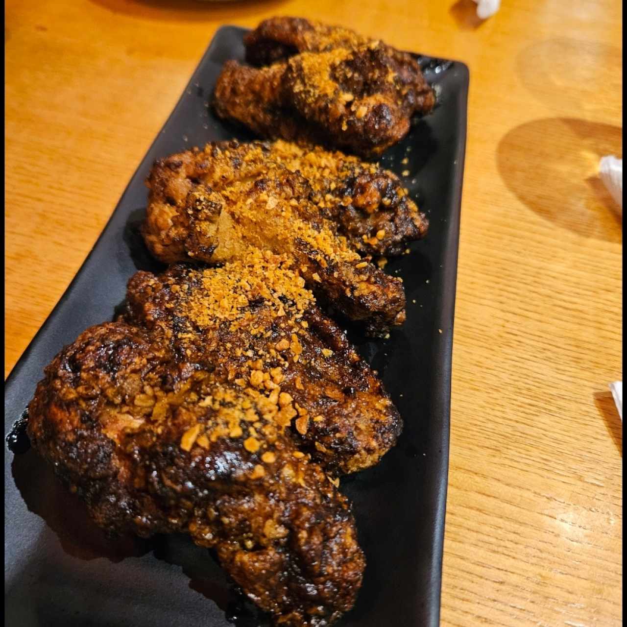 Entradas - Black Spicy Wings