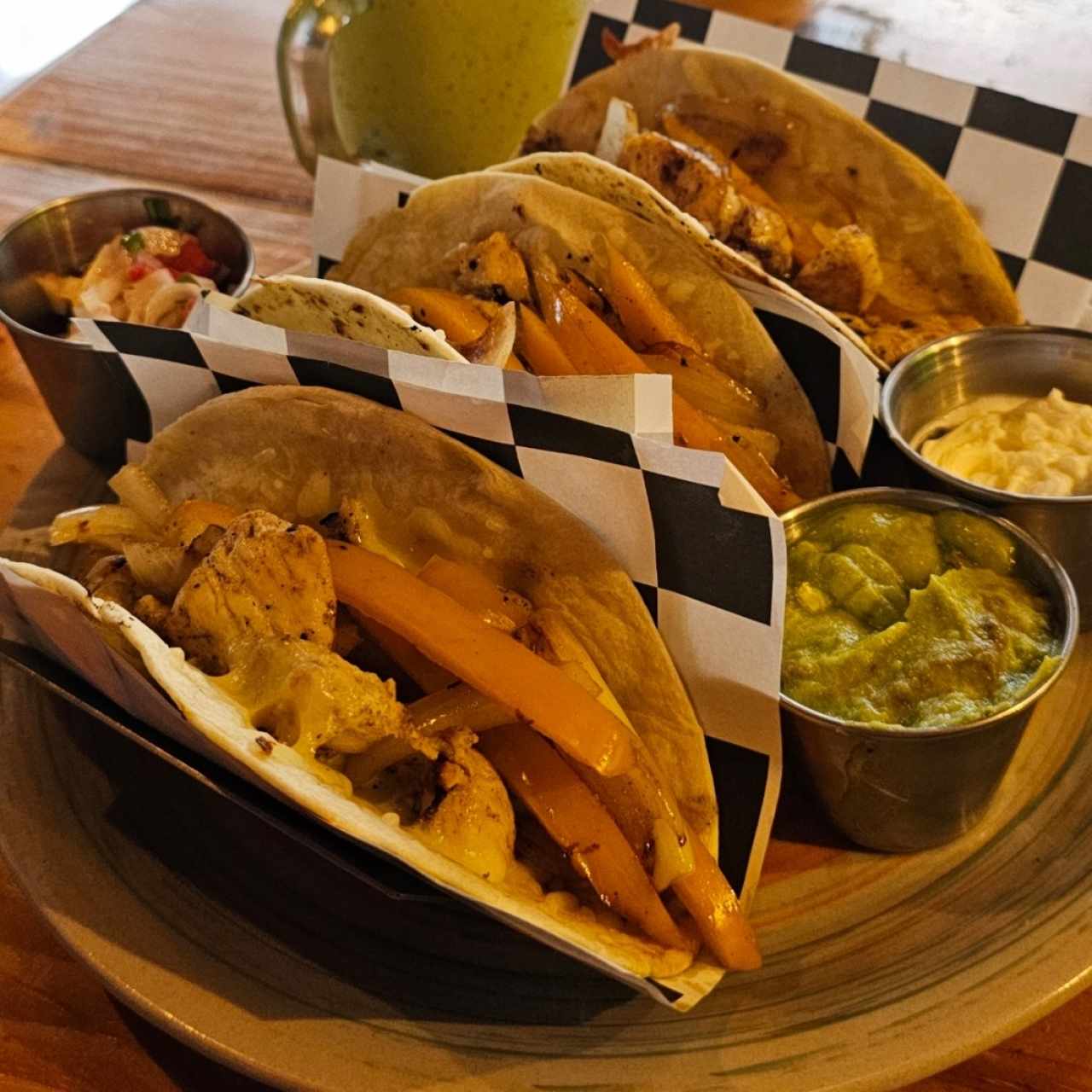Fajitas de pollo