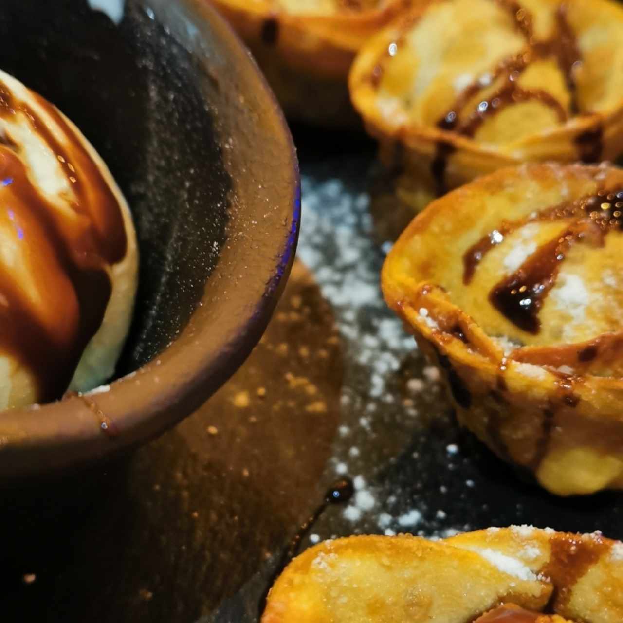 gyozas de nutella