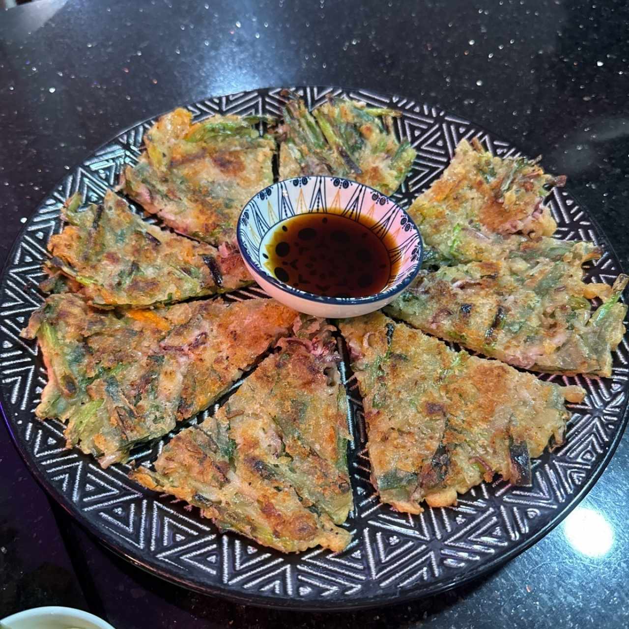 Tortilla de mariscos