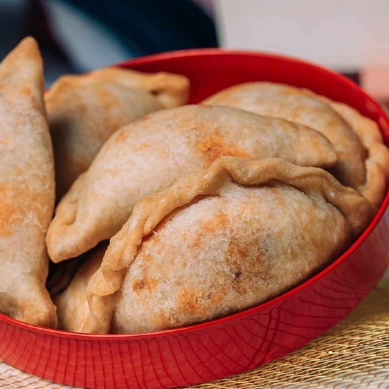 empanadas de ropa vieja y de pollo