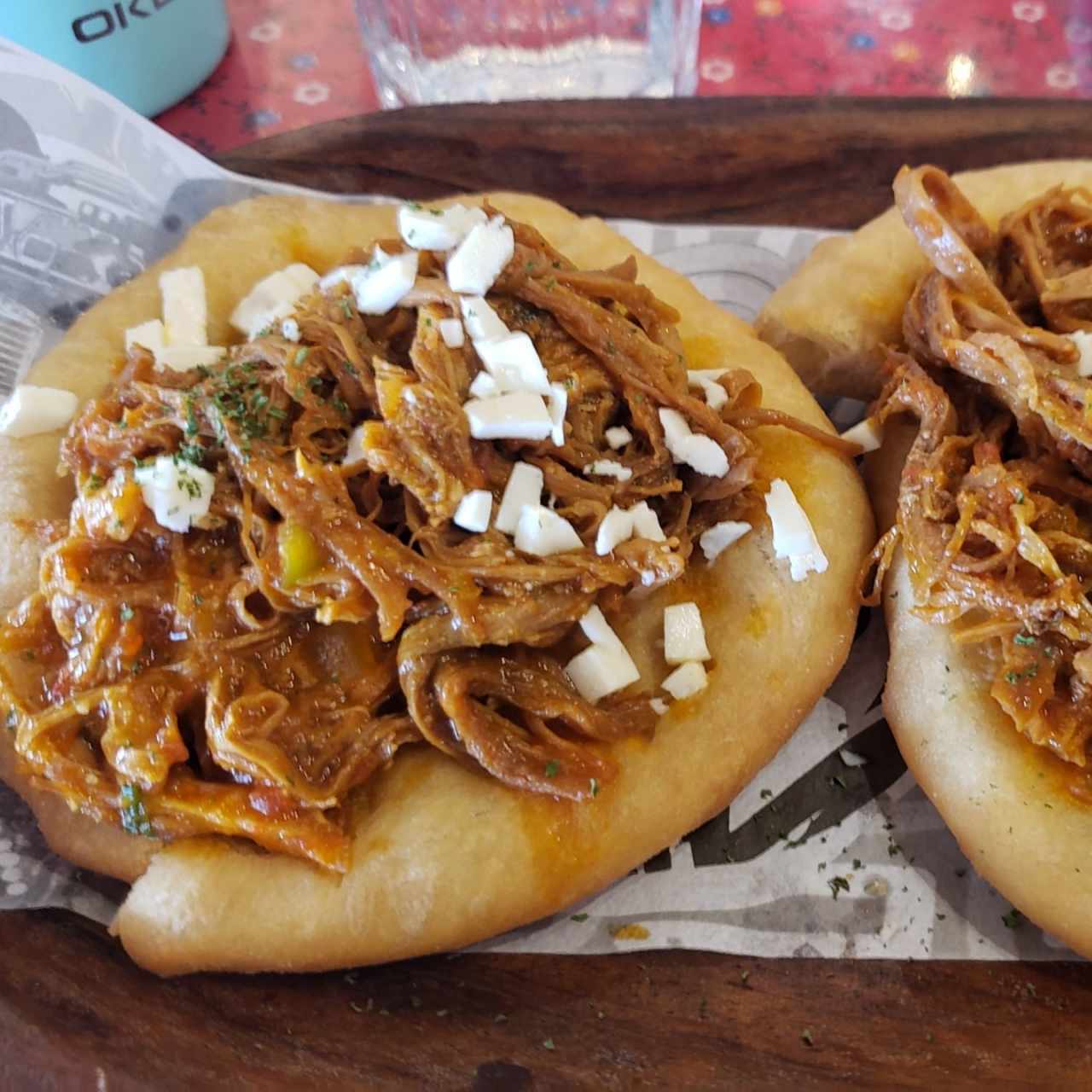 Hojaldre o Tortilla con Ropa Vieja