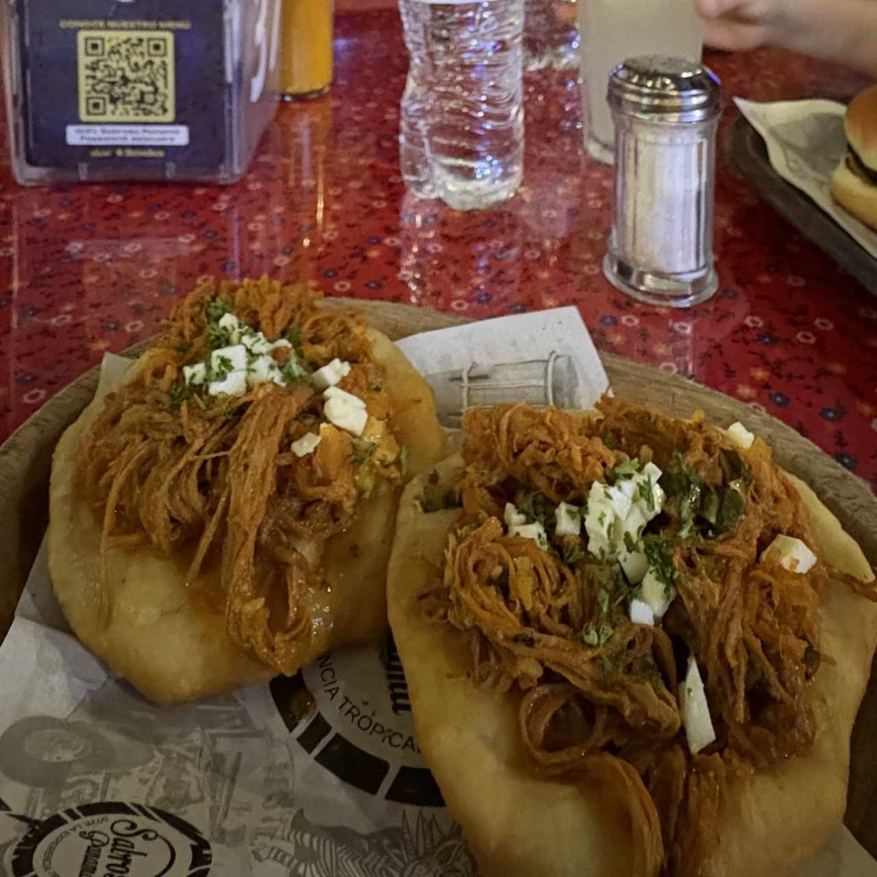 Hojaldre o Tortilla con Ropa Vieja