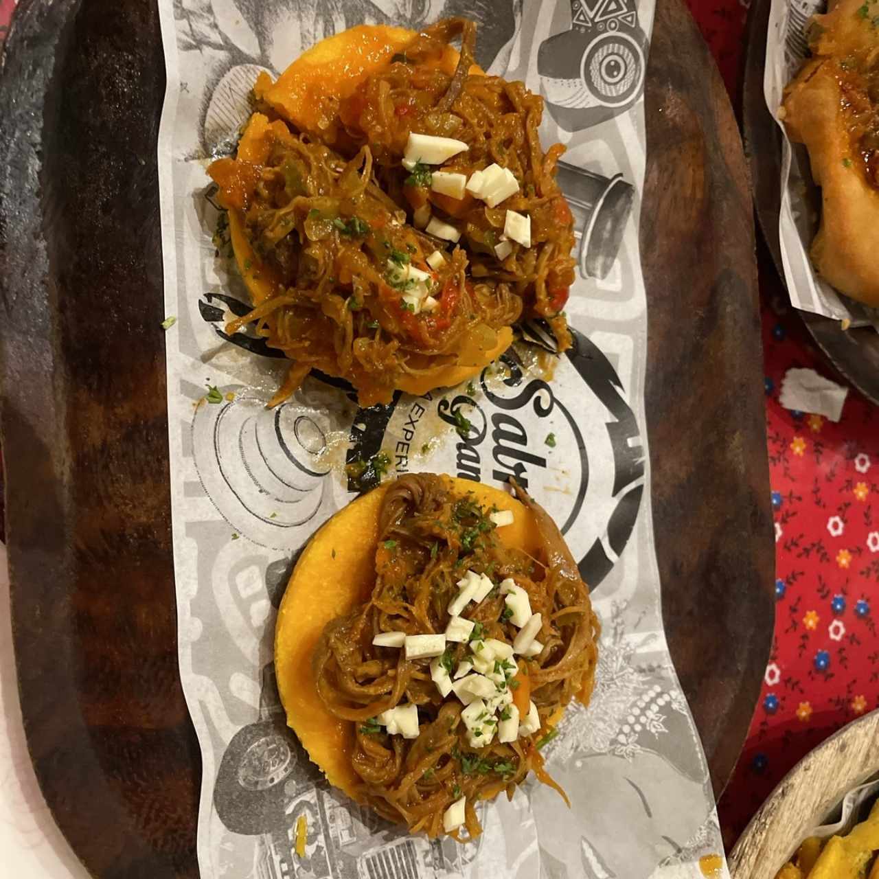 Hojaldre o Tortilla con Ropa Vieja