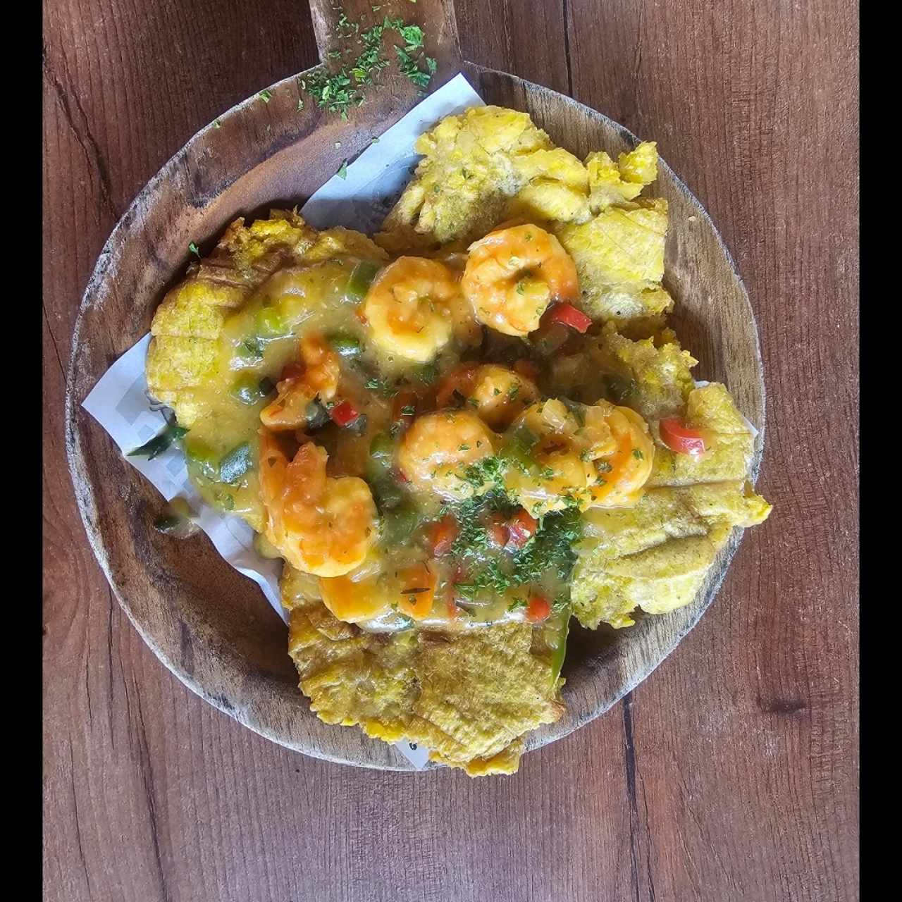Camarones al Ajillo / Curry y Coco