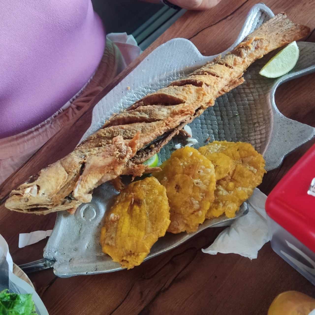 Pescado frito