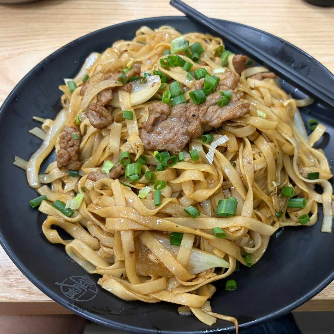 Chow fun de carne