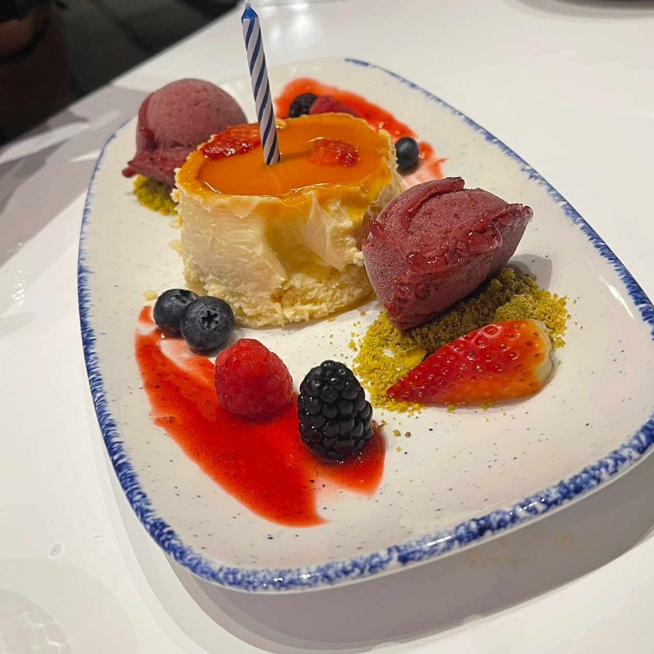 Flan de Queso Mahón