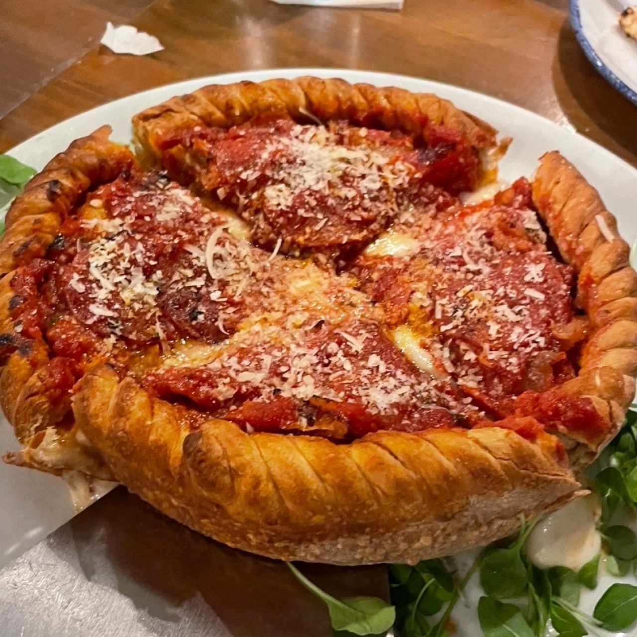 Deep Dish Pizza Mini