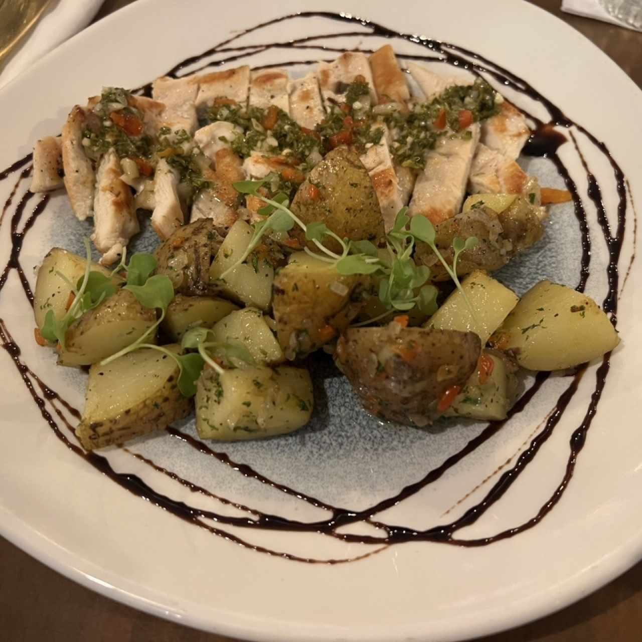 Pollo al grill