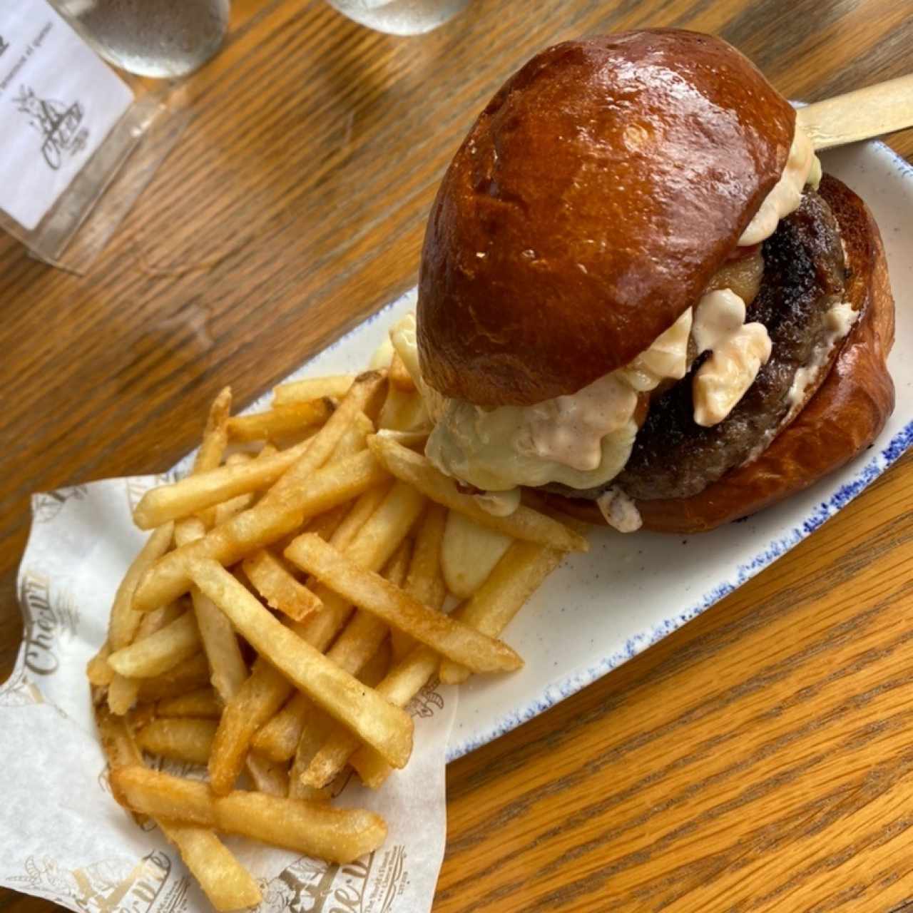Hamburguesa Raclette