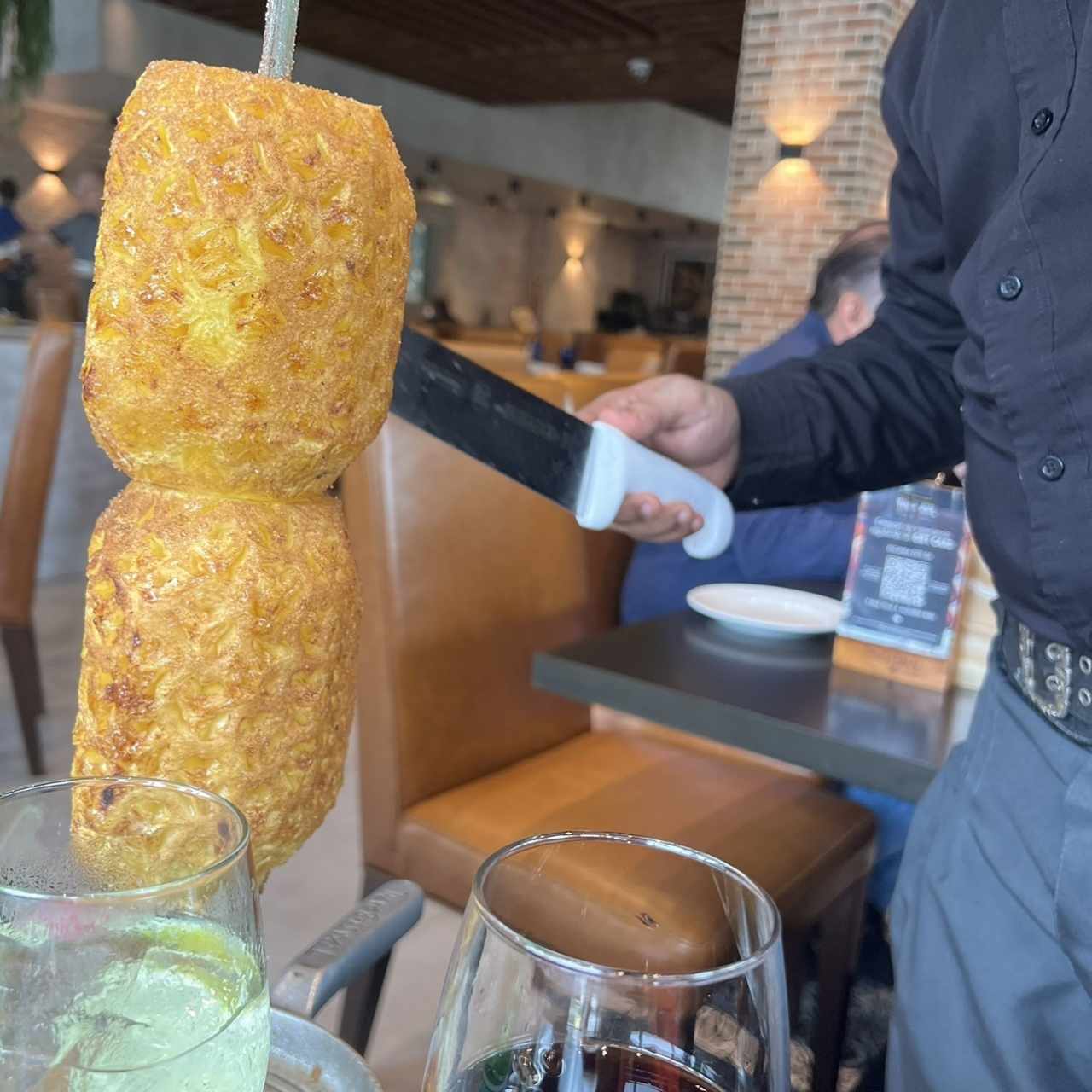 Piña al Grill con canela