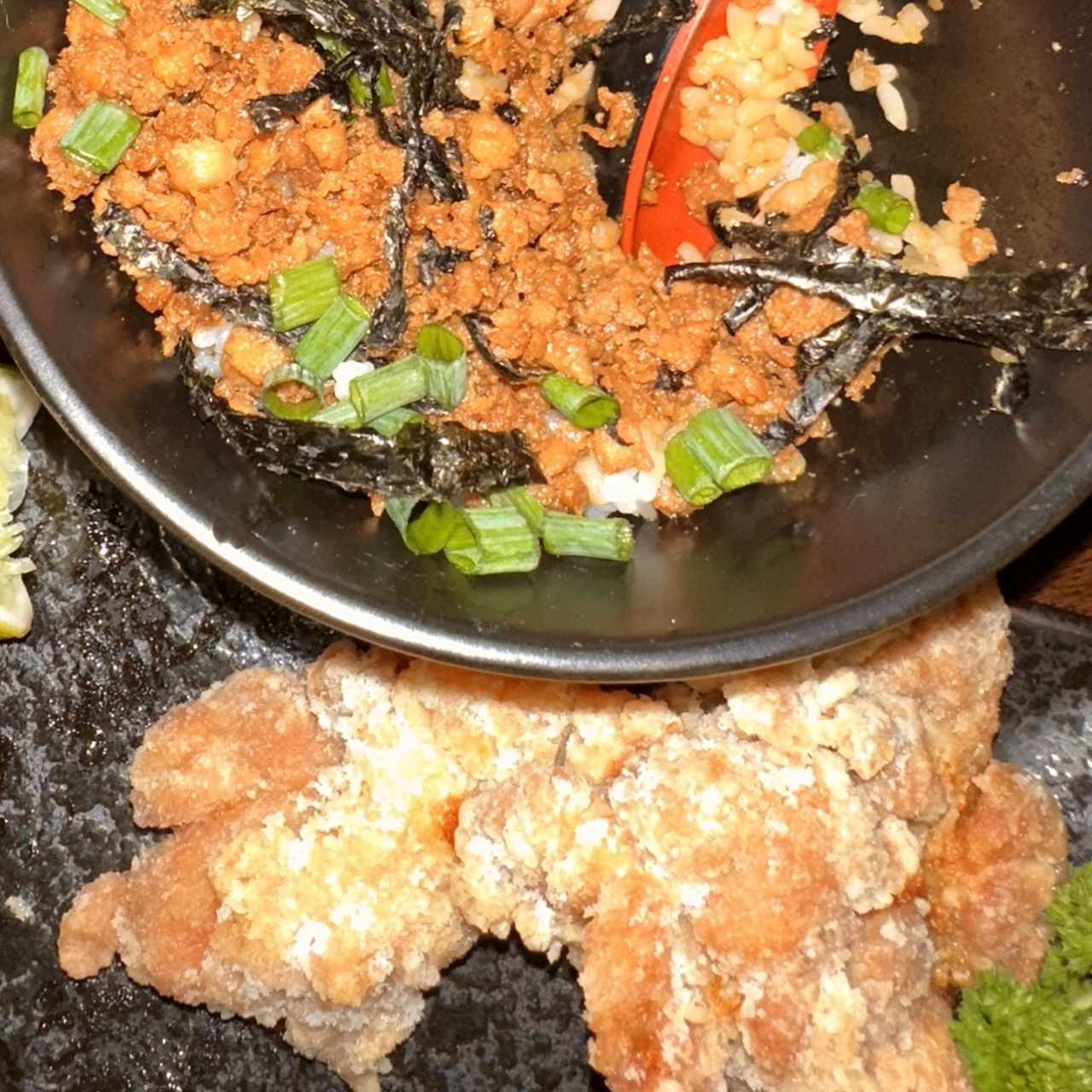 Pollo frito japones y Tori Saboro