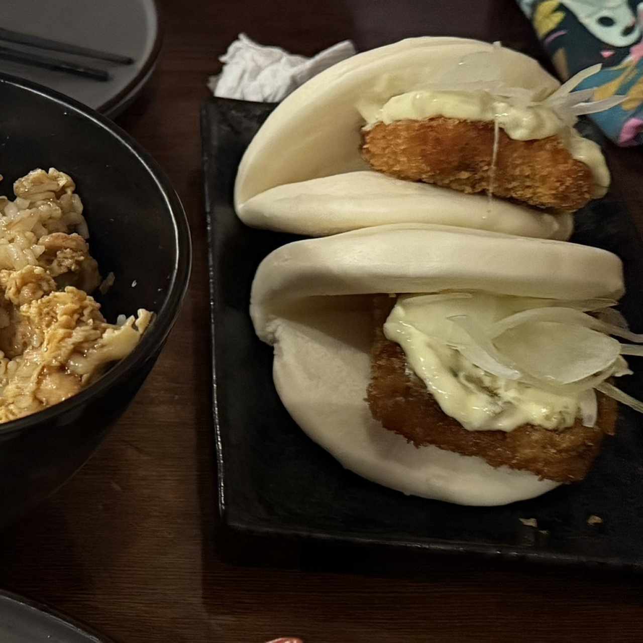 Bao salmón apanado 