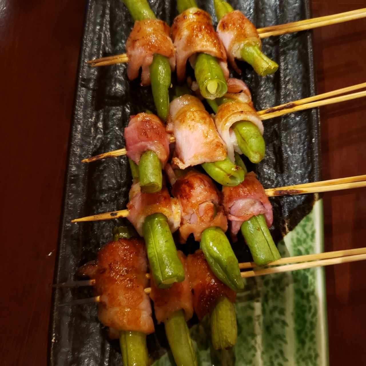 Habichuela con tocino