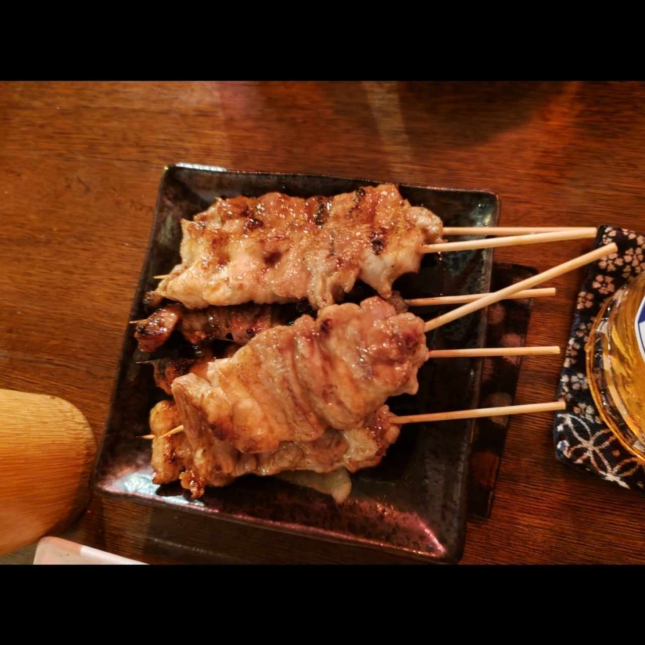 Yakitori de puerco