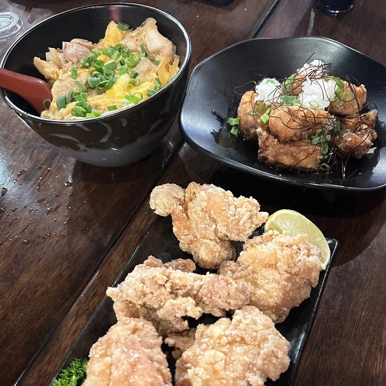 Katsudon y karagee