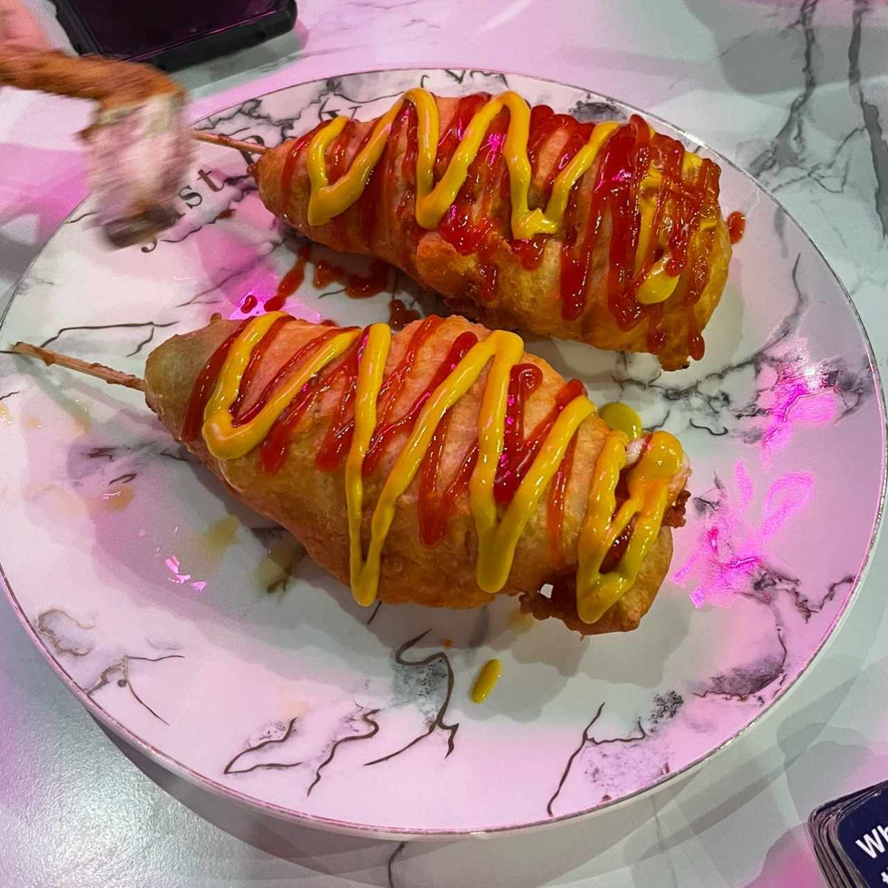 Corn dog coreano