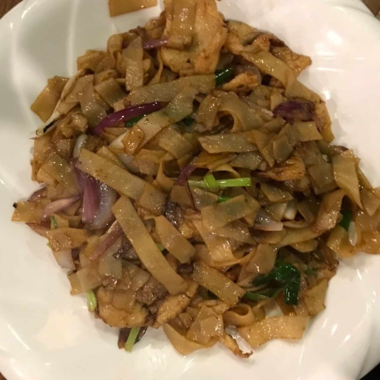 fideos con pollo 