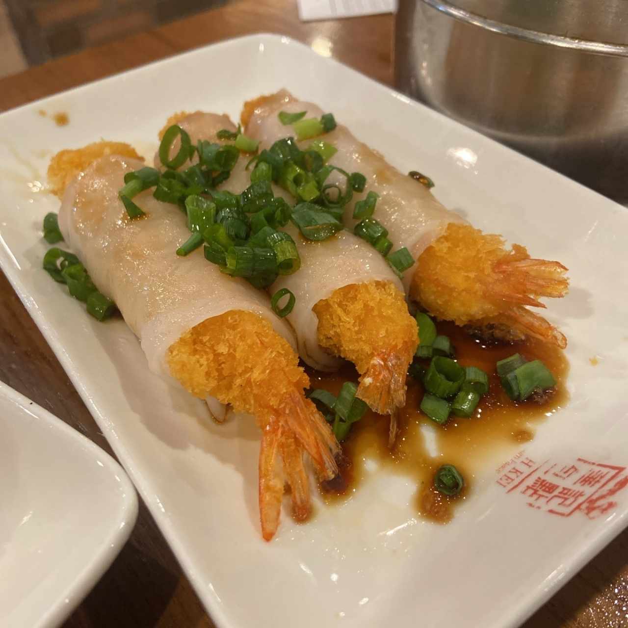 Chongfun de arroz con Camarón