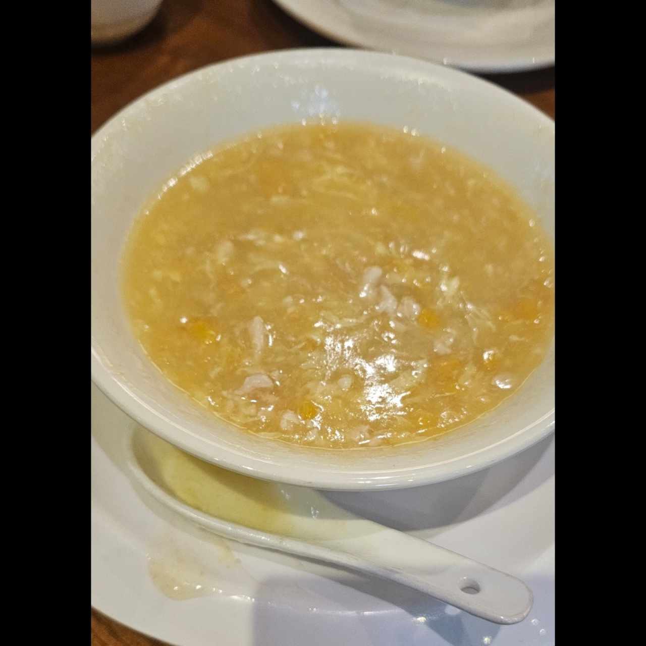 crema de maiz con pollo