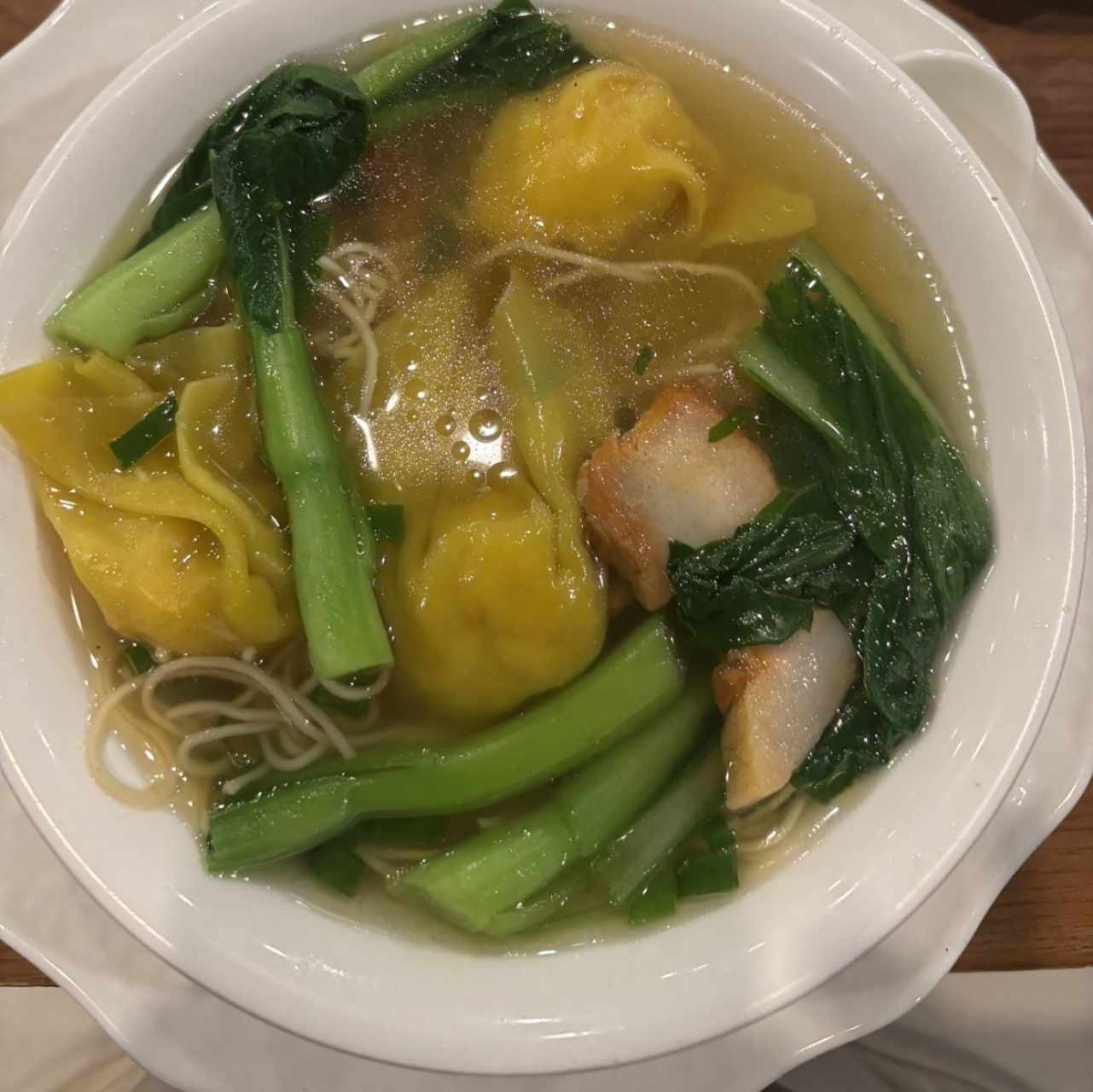 Sopa de wanton