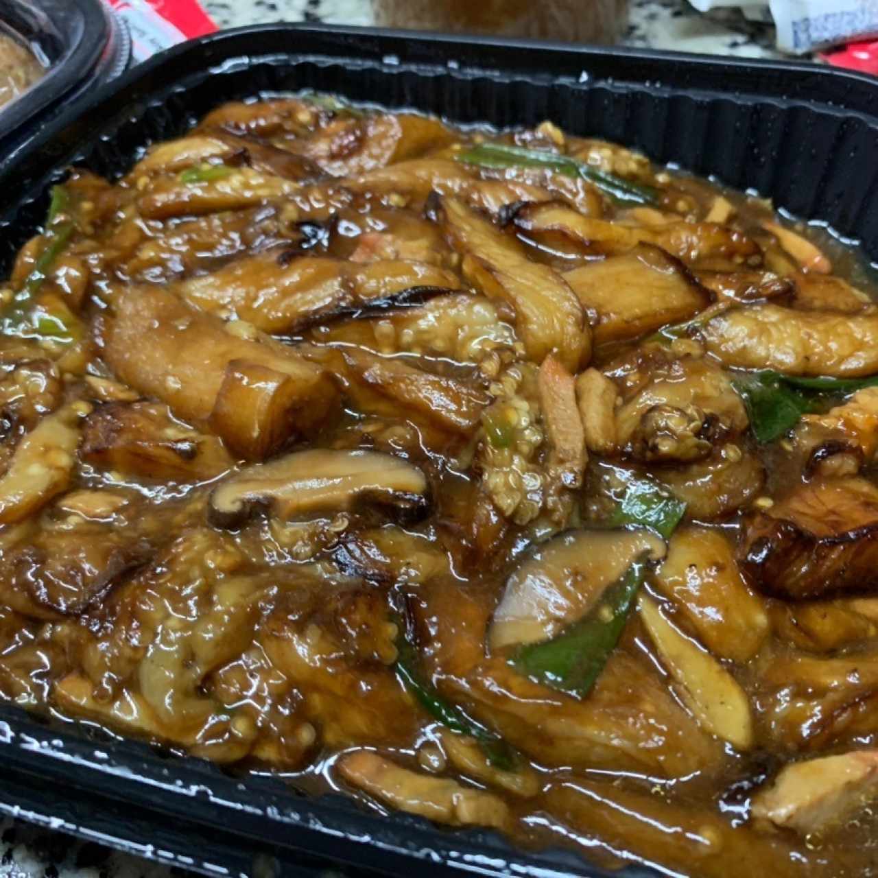 Egg Plant Pork Pot