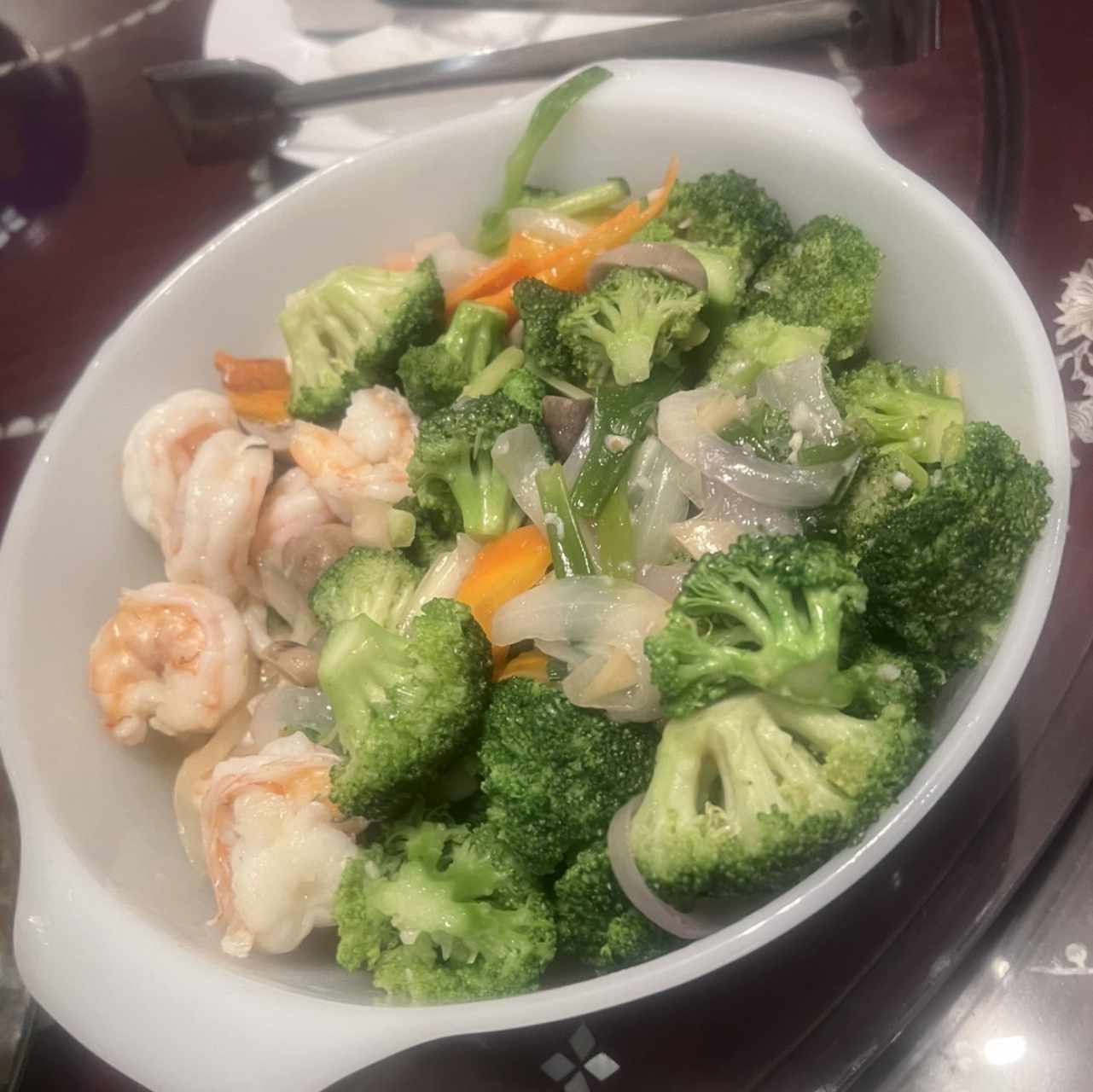 Fresh Seafood - Brocoli Prawns