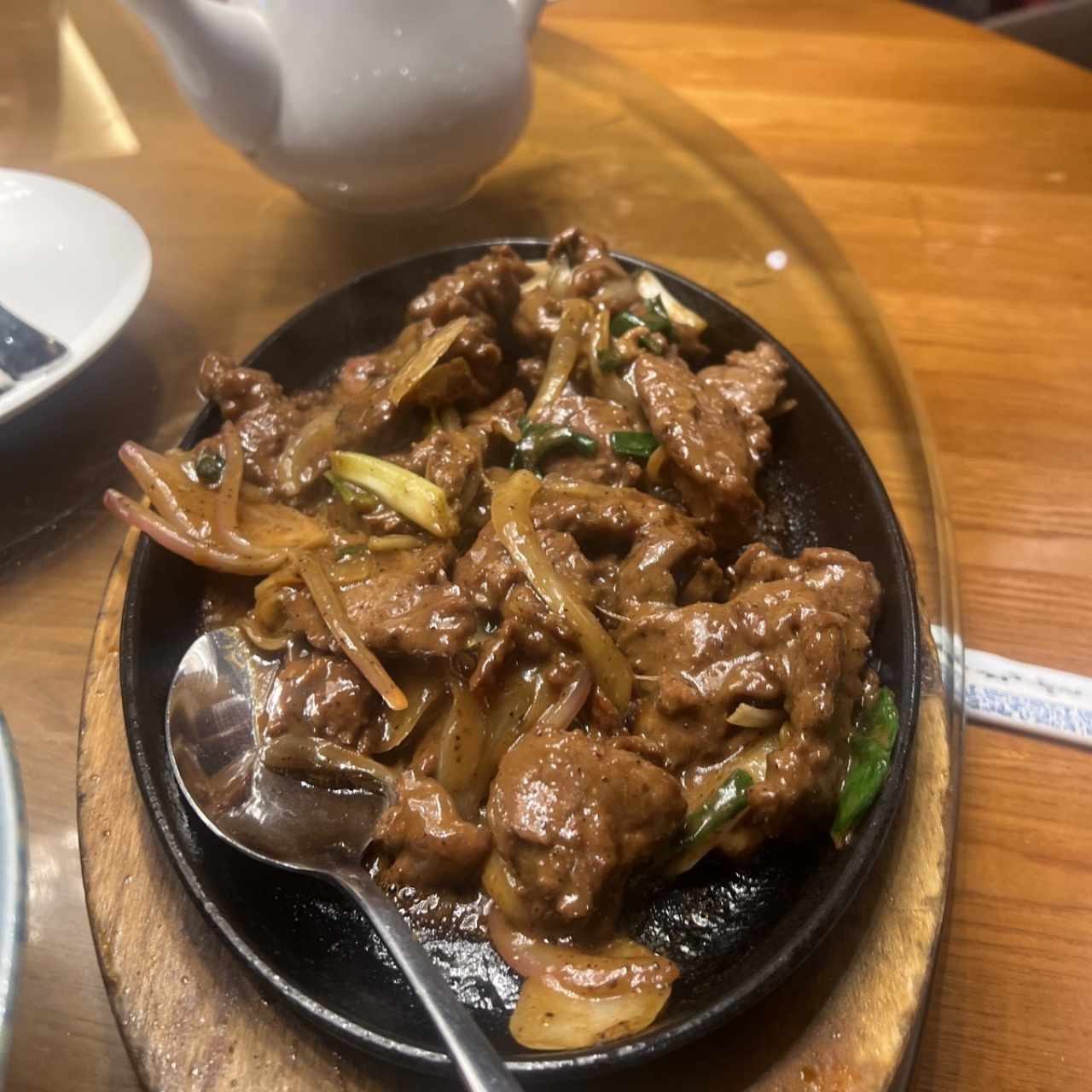 Iron Plate Pepper Beef Fillet
