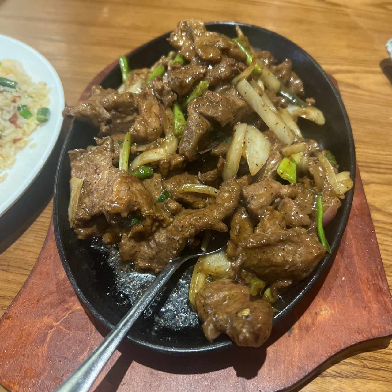 Iron Plate Pepper Beef Fillet