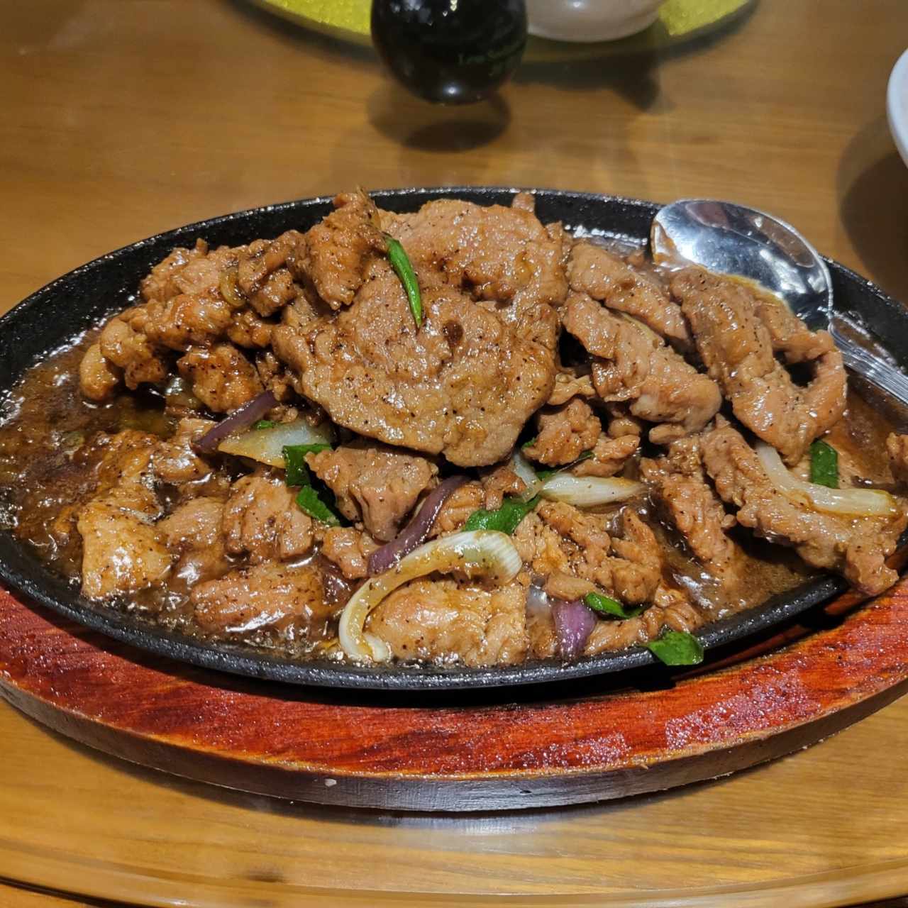 Iron Plate Pepper Beef Fillet
