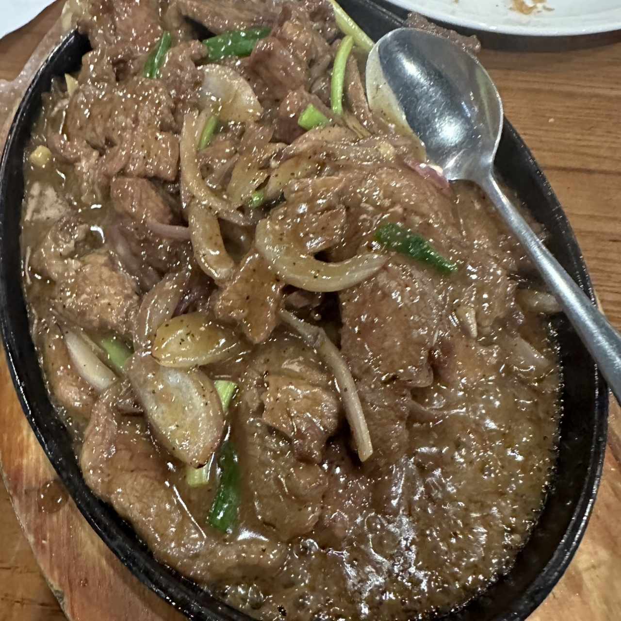 Iron Plate Pepper Beef Fillet
