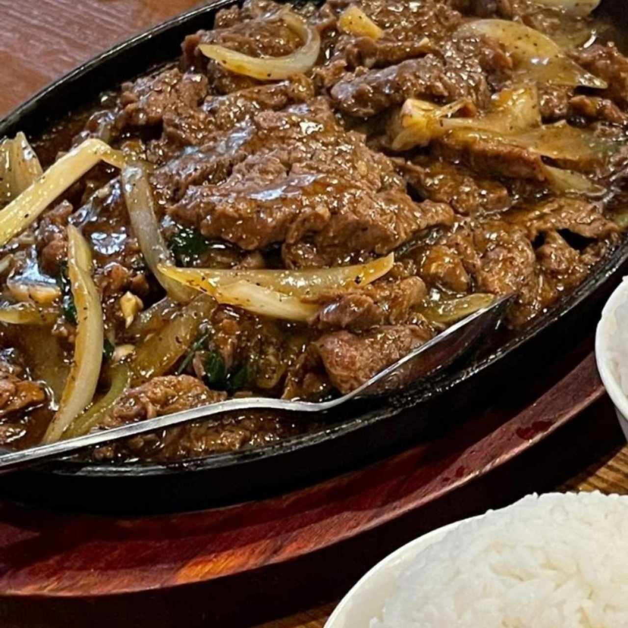Iron Plate Pepper Beef Fillet