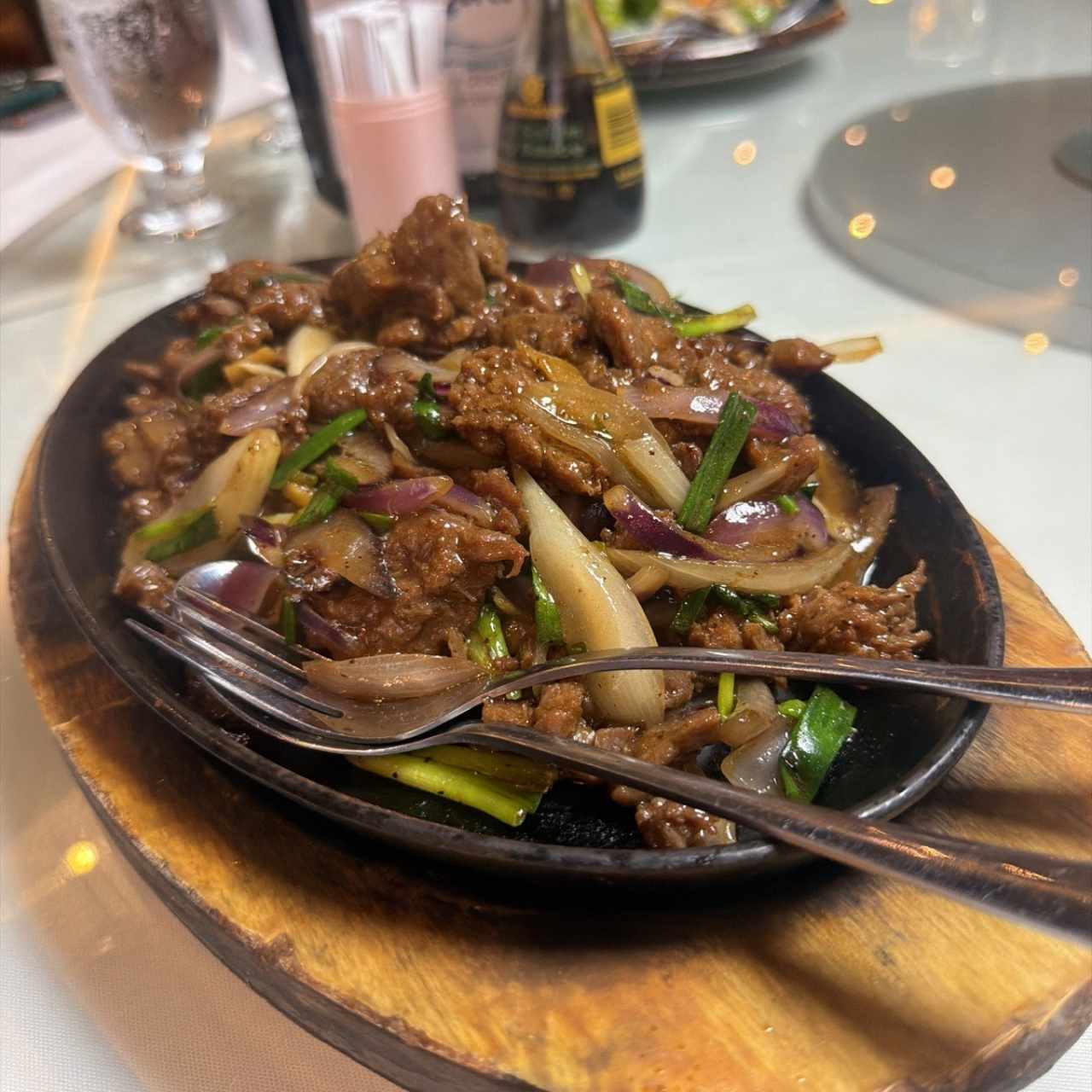 Iron Plate Pepper Beef Fillet