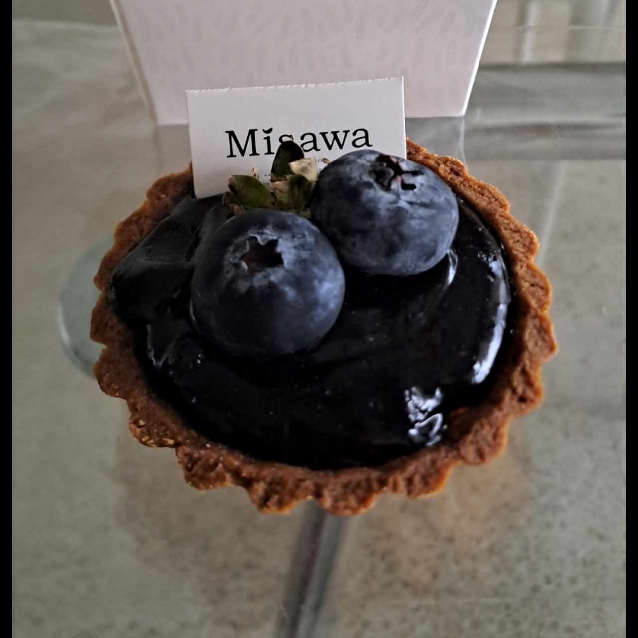 tartaleta de blueberry