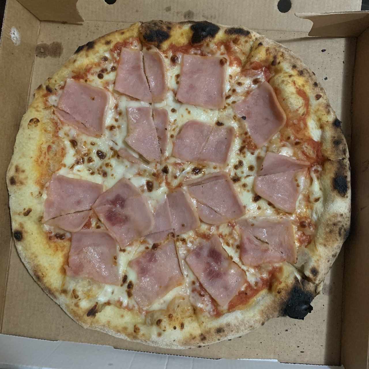 Pizza de jamon