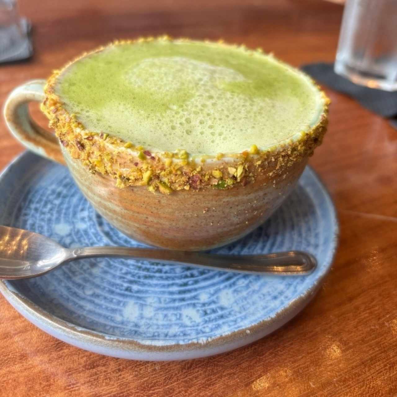 Matcha Latte Pistacho