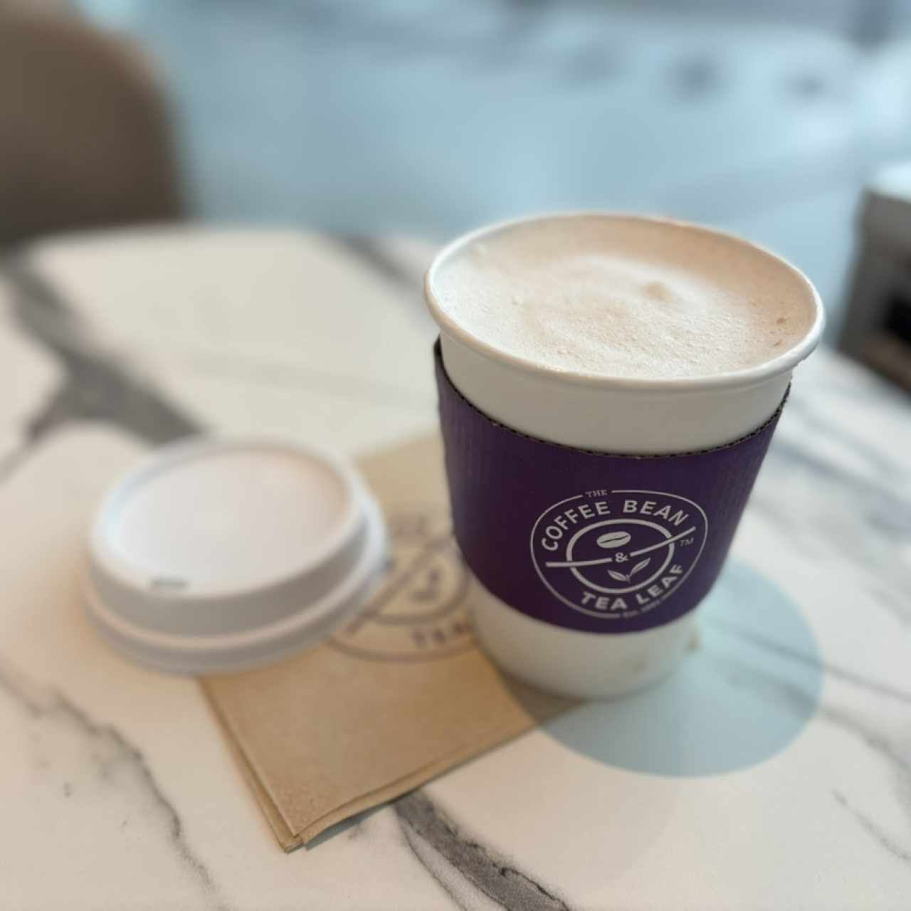 Mocca con leche de avena