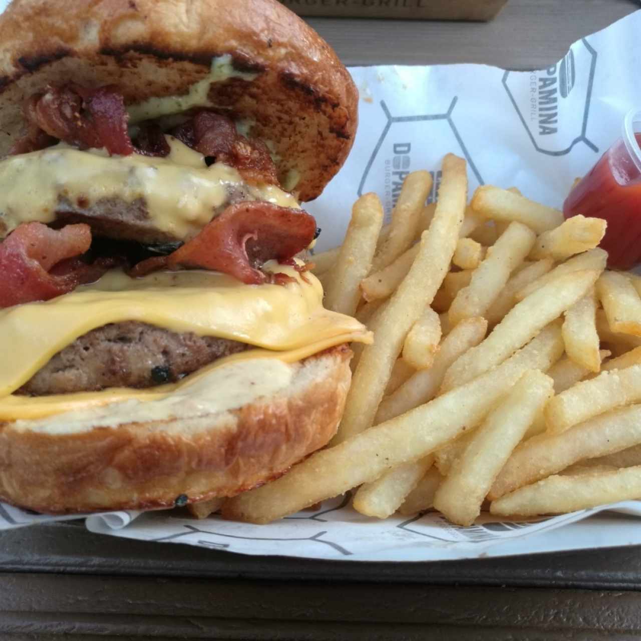 Chesse Burger Bacon