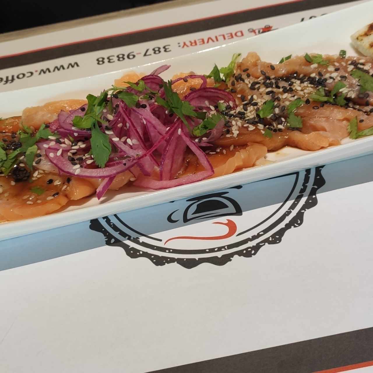 tartar de salmón 