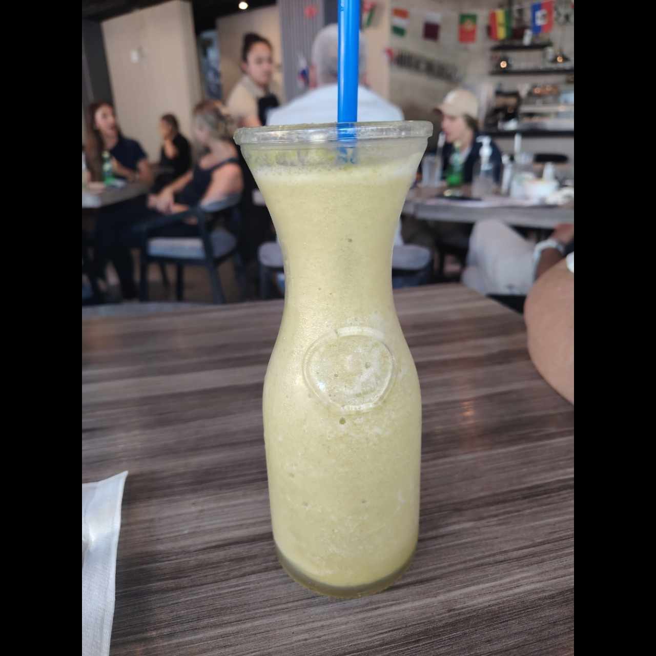 Frappe - Piña hierbabuena