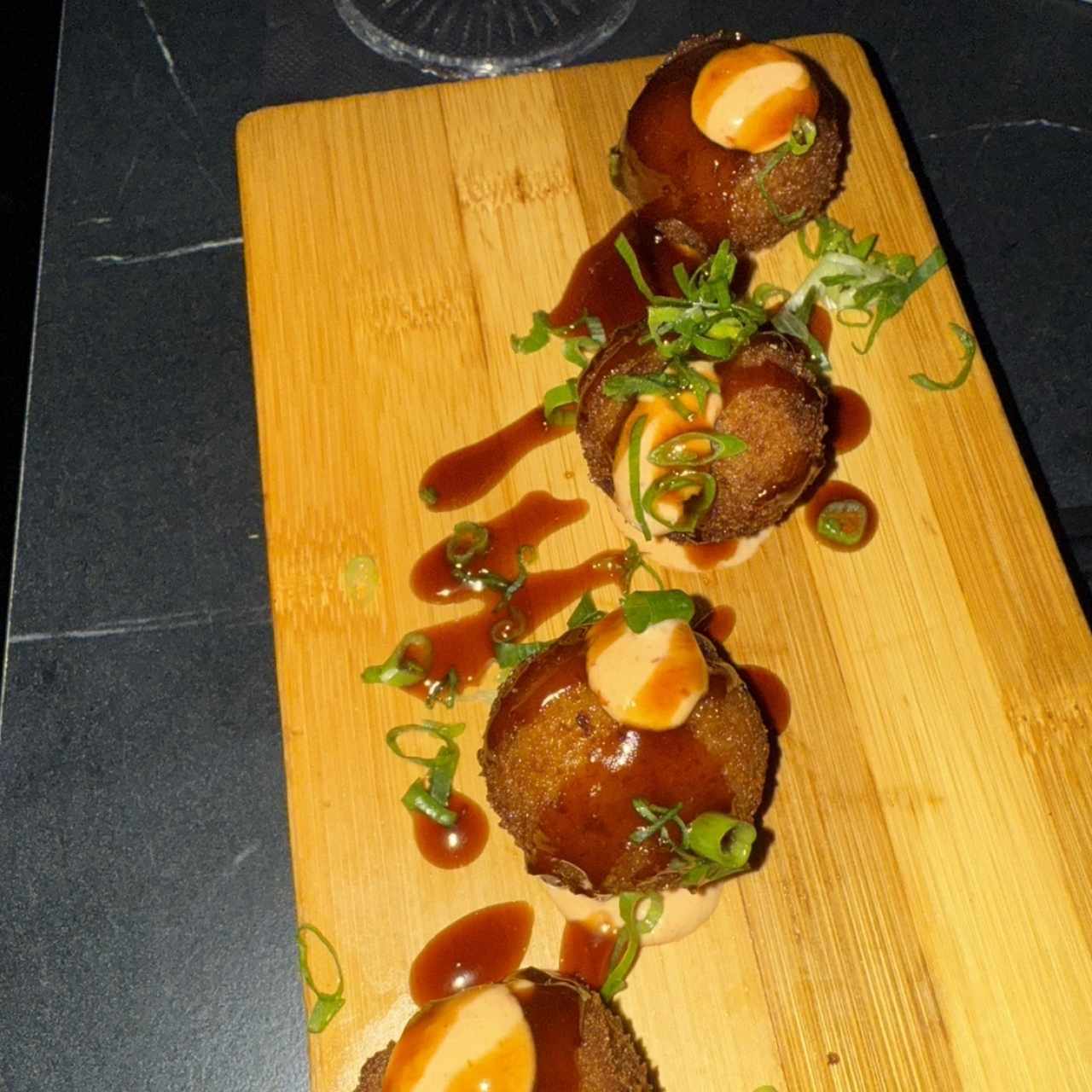 Buñuelos de Plátano con Queso
