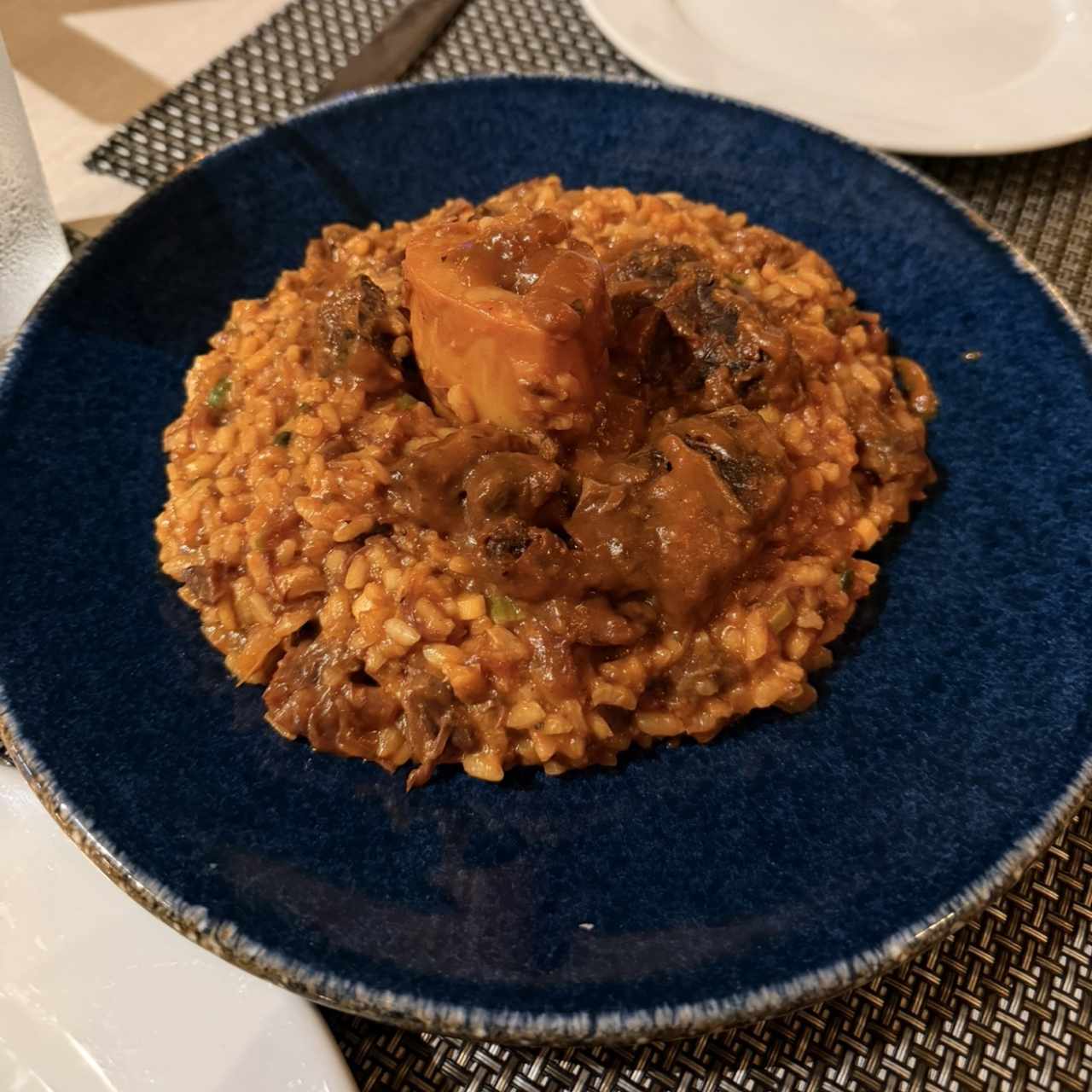 Risotto de Cabra y tomates secos