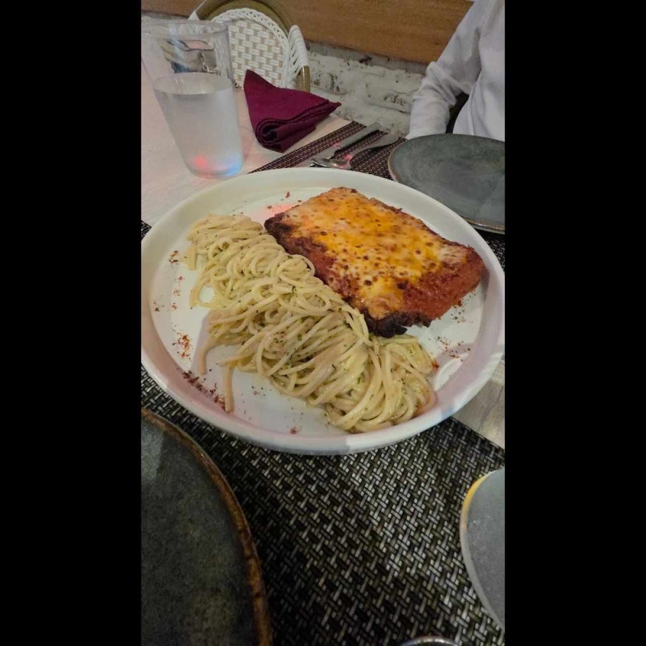 Milanesa de Pollo a la Parmesana