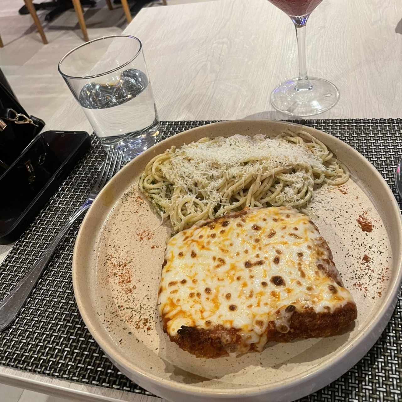 Milanesa de Pollo a la Parmesana
