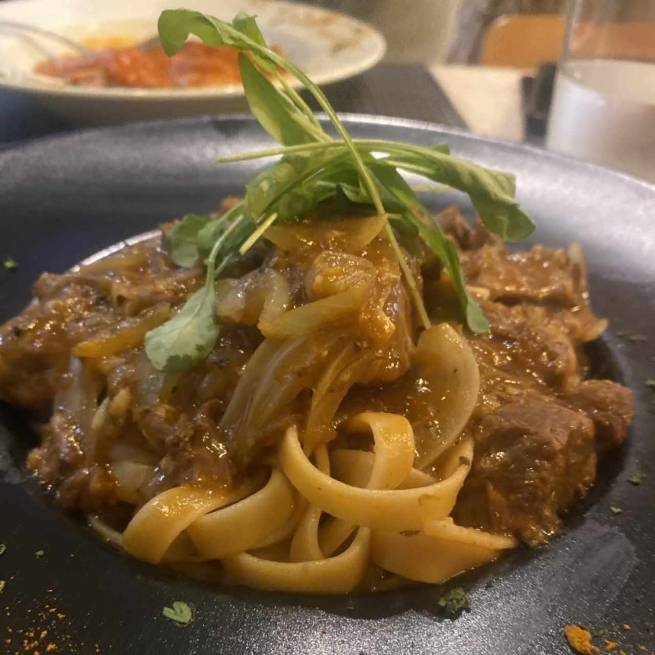 Fetuccini en Osobucco Deshuesado