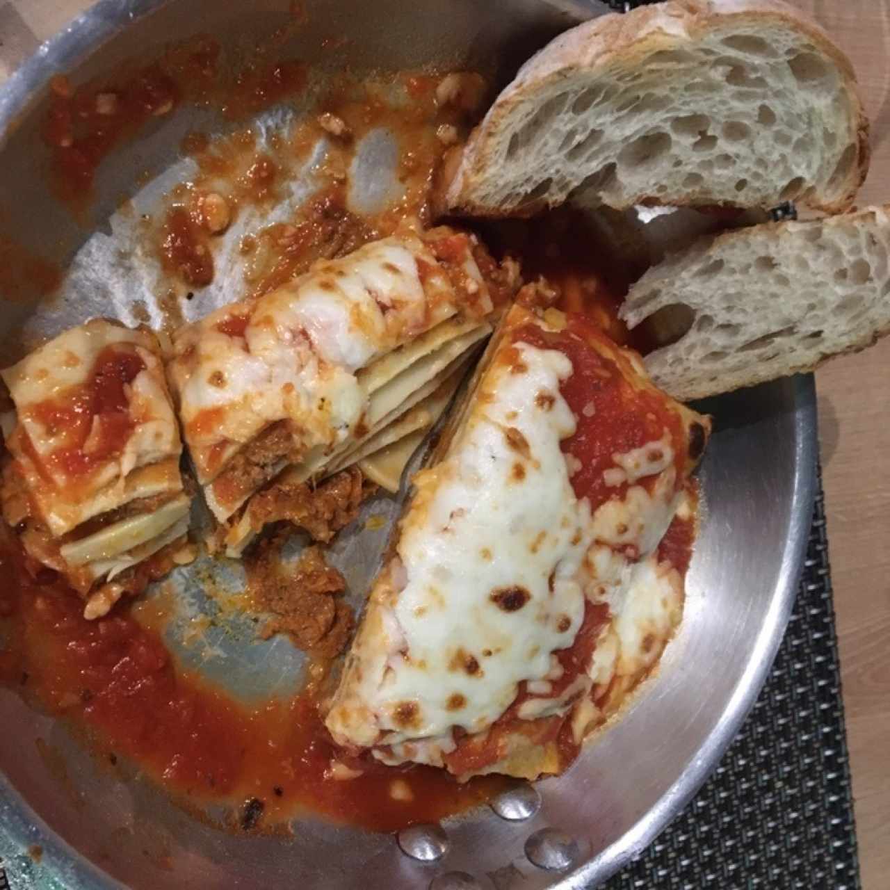 Lasagña de carne 